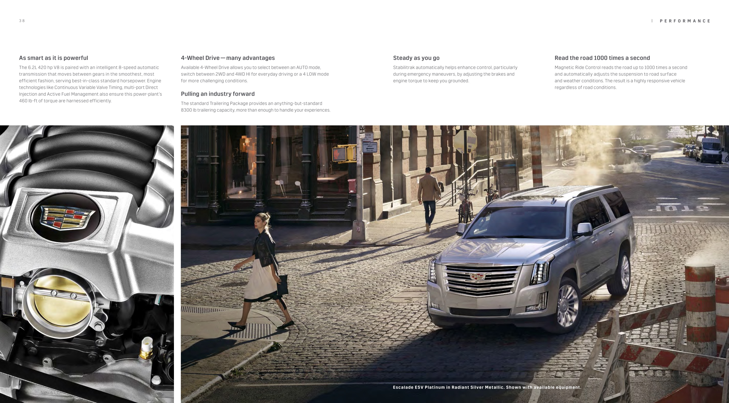 2017 Cadillac Escalade Brochure Page 24
